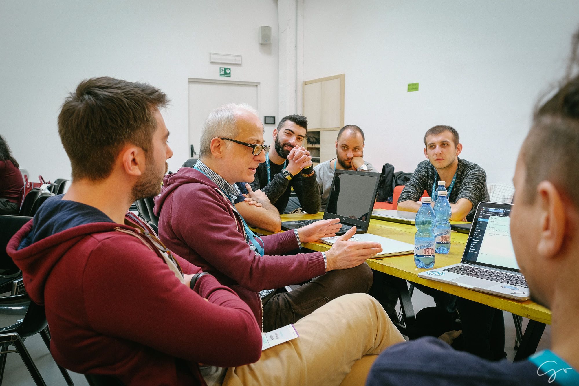 Il tavolo Accessibility durante il Contributor Day